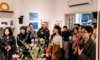 Giới trẻ nô nức 'Đi hội vườn Nghệ' tại Trẩy Art