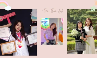 Học sinh khóa 1 chuyên Văn HSSH, tốt nghiệp chuyên ngành đàn tranh, giành học bổng du học Mỹ