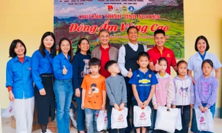 Chương trình tình nguyện 'Đông ấm vùng cao' tại xã Tường Phong, huyện Phù Yên, tỉnh Sơn La