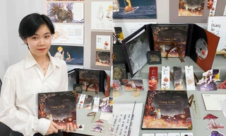 Đồ án của nữ sinh trường Mỹ thuật khiến cư dân mạng mãn nhãn vì quá đáng yêu 