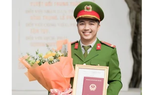 Học viên xuất sắc Học viện Cảnh sát nhân dân: Hành trình từ Trung sĩ lên Trung úy