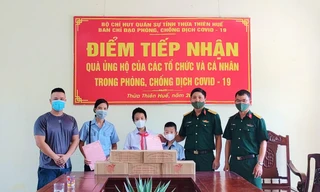 Cảm động trước nghĩa cử cao đẹp của hai em nhỏ tại Huế giữa đại dịch COVID-19