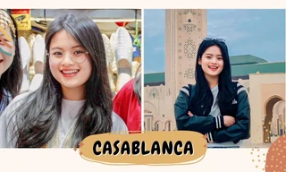 Cùng nữ sinh Việt khám phá thành phố tình yêu Casablanca