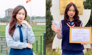 Từ GPA xuất sắc đến danh hiệu ‘Sinh viên 5 tốt’ của nữ sinh Học viện Ngoại giao