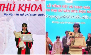 Nữ sinh khiếm thị gốc Quảng Ninh với ước mơ trở thành nhà tâm lý học
