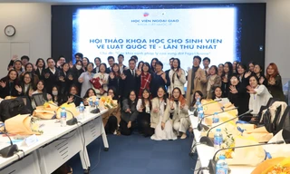 Lan tỏa niềm đam mê nghiên cứu cùng Hội thảo khoa học cho sinh viên về Luật Quốc tế lần thứ nhất
