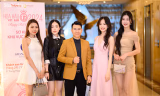 Người thầy 'mát tay' dẫn học trò đi thi Hoa hậu Việt Nam