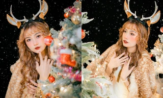 Đón Giáng sinh với bộ ảnh ‘siêu’ ngọt ngào của nàng mẫu ảnh quê Hậu Giang