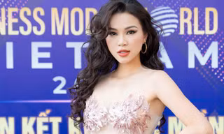 Hoa hậu Yến Trang diện đầm gợi cảm khoe vòng eo 56 cm