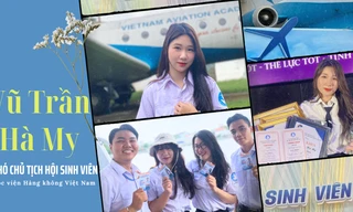 Phó Chủ tịch Hội Sinh viên Học viện Hàng không Việt Nam: 'Mang theo những suy nghĩ tích cực và tiến lên phía trước'
