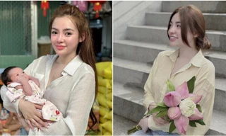 Ngọc Quỳnh - Cựu sinh viên Đại học Đà Lạt giản dị khi đi làm từ thiện vẫn xinh đẹp rạng ngời