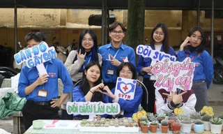 Tết vì người bệnh 2024: Đổi giấy lấy cây hướng tới những mầm xanh