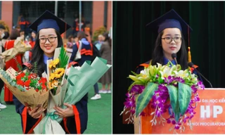 Niềm vui nhân đôi của thủ khoa đầu ra Đại học Kiểm sát Hà Nội