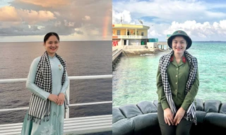 Tiếng hát kết nối đất liền với biển đảo: Hành trình cảm xúc của nghệ sĩ trẻ Nguyễn Thu Lương đến với Trường Sa