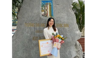 Nữ sinh 22 tuổi và câu chuyện chinh phục giải thưởng nghiên cứu khoa học danh giá