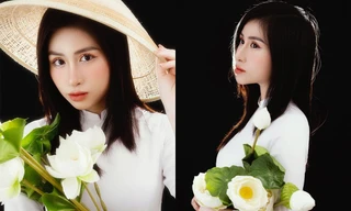 Nữ sinh Đại học Hoa Sen tôn vinh áo dài Việt, chào đón đại lễ 30/4