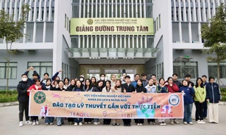  Học viện Nông nghiệp Việt Nam đào tạo ngành Du lịch từ lý thuyết gắn với thực tiễn
