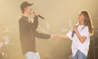 Nữ sinh Ngoại thương song ca cùng Đen trong ‘Nấu ăn cho em’