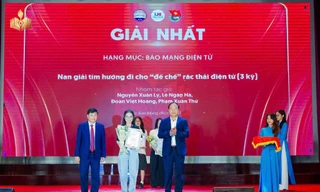 Hành trình tìm lời giải cho 'đế chế' rác thải điện tử của sinh viên qua sản phẩm báo chí