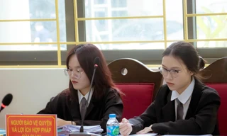 Phiên tòa hình sự 2022: Nơi những ‘luật gia tương lai' khẳng định mình