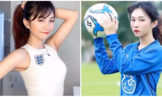 Hot girl Chelsea chờ đợi màn ra mắt của đội tuyển Anh
