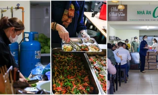 Nhà ăn chay phục vụ 200 suất ăn miễn phí mỗi ngày ở Hà Nội