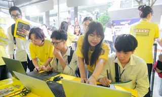 Trải nghiệm nghề designer cùng Arena Multimedia tại Ngày hội tuyển sinh Khối các ngành Khoa học và Công nghệ