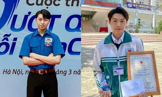 ‘Choáng’ với bảng thành tích của nam sinh 2K4 đam mê hoạt động Đoàn