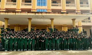 Hồi ký 24 ngày trở thành ‘chiến sĩ’ của sinh viên Học viện Ngoại giao trong kỳ học Giáo dục Quốc phòng