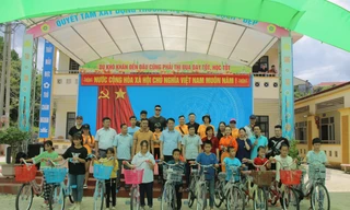 Mang Nắng Ấm đến với các em học sinh huyện Hoà An - tỉnh Cao Bằng