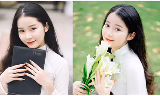 Chụp ảnh kỷ yếu với áo dài trắng, nữ sinh Thanh Hóa mang niềm kiêu hãnh và tự hào