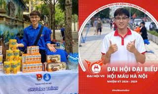 Nam sinh Đại học Mở Hà Nội nhiệt huyết với tình nguyện cùng tinh thần ‘sống cống hiến’