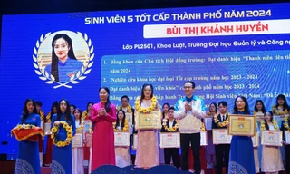 Sao Tháng Giêng 2024 và ba năm liên tiếp chinh phục danh hiệu Sinh viên 5 tốt