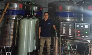 Cựu sinh viên ngành Kỹ thuật môi trường là tấm gương Startup