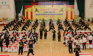 Gala kỷ niệm 10 năm thành lập Câu lạc bộ Võ cổ truyền Văn trang võ đạo VNUA