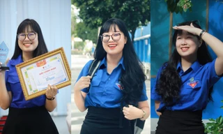 Nữ sinh ‘khăn rằn’ với lý tưởng sống làm đẹp cho đời qua hoạt động vì cộng đồng