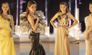 Thí sinh 'Vietnam Fitness Model 2021' khoe thân hình bỏng mắt trên bến du thuyền 