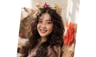 Ngắm nhìn vẻ đẹp ngọt ngào của cô gái 2K3 trong bộ ảnh chào đón Giáng sinh
