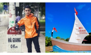 Chàng trai 9X đam mê 'xê dịch' theo cách 'điên' của riêng mình