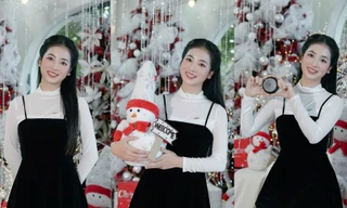 Nữ diễn viên truyền hình tỏa sáng trong bộ ảnh Giáng sinh và hành trình chinh phục màn ảnh nhỏ