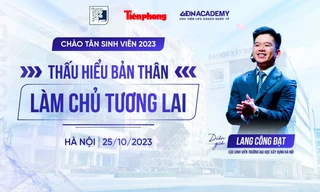 Chào Tân sinh viên 2023: Thấu hiểu bản thân - Làm chủ tương lai