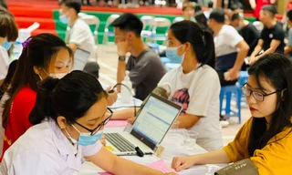 Trường Đại học Nội vụ tích cực hưởng ứng ngày hội hiến máu toàn dân “Bằng lăng tím 2021”