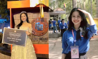 Nữ sinh Ngoại thương khẳng định tài năng qua các cuộc thi sắc đẹp