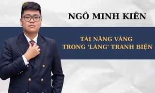Ngô Minh Kiên: Tài năng vàng trong ‘làng’ tranh biện