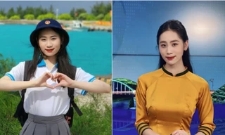 Nữ sinh xứ Trà chọn học đại học tại nơi sinh ra và lớn lên vừa được nhận huy hiệu chiến sỹ Trường Sa