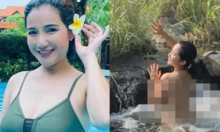 Showbiz 2/4: MC Cát Tường tung ảnh tắm tiên gây tranh cãi 