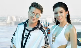 Đàm Vĩnh Hưng tiếp tục gây 'bão' khi tung hình 'mát mẻ' bên Minh Tú 