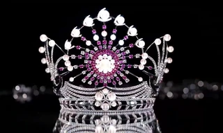 CLIP: Vương miện, ghế đăng quang mạ vàng của Hoa hậu Việt Nam 2022