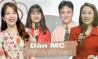 Dàn MC đình đám của 'Đường lên đỉnh Olympia' sau 20 năm: Từ Tạ Bích Loan đến 'hot girl 7 thứ tiếng'