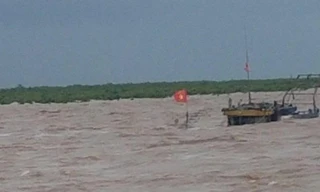 Tàu chở 1.000 tấn dầu gặp sự cố ở vùng biển Thái Bình 